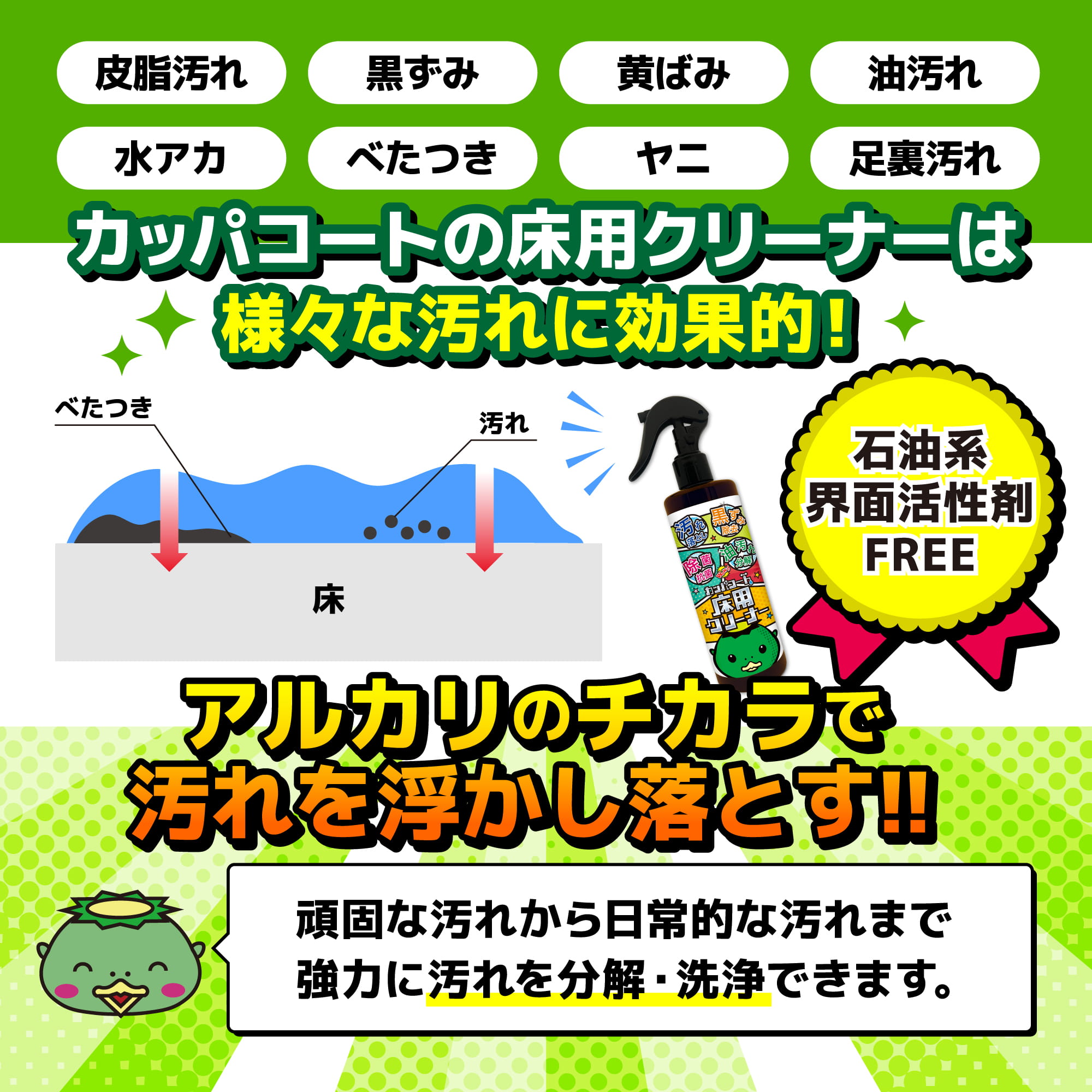 カッパコート床用クリーナー