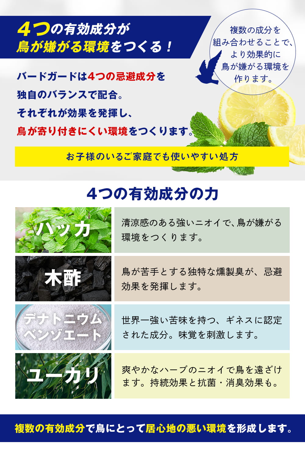バードガード 害鳥対策 スプレー 300ml